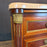 Pair of Antique French Marble Top Petite Commodes, Side Tables or Nightstands with Brass Mounts