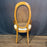 Set of 8 Midcentury French Louis XVI Style Cane Back Dining Chairs with Two Armchairs
