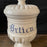 Antique Italian Apothecary Jar Venetian Ortica Porcelain Urn Large