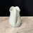 English Ironstone Pitcher by Thomas Hughes & Son with Leaf Detail