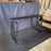 Pair of Ebony Spanish Console Table with Turned End Supports Joined by Iron Stretchers