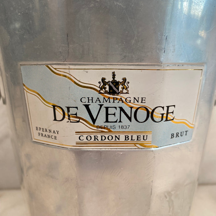 French Vintage De Venoge Cordon Bleu Champagne or Ice Bucket or Cooler