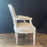 Pair of Antique French Louis XVI Neoclassical Painted Armchairs or Fauteuils
