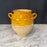 French Confit Pot with Yellow Glaze from the 19th Century #8811