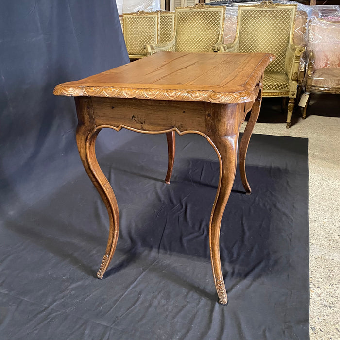 Antique 19th Century French Provincial Country Side Table, End Table or Petite Writing Desk