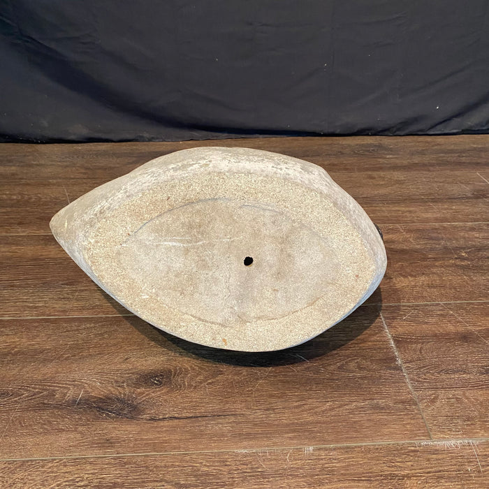 Elegant Pair of Antique French Swan Garden Planters Cast Stone