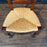 Set of Eight French Louis XV-Style Walnut Dining Chairs with Rush Seats