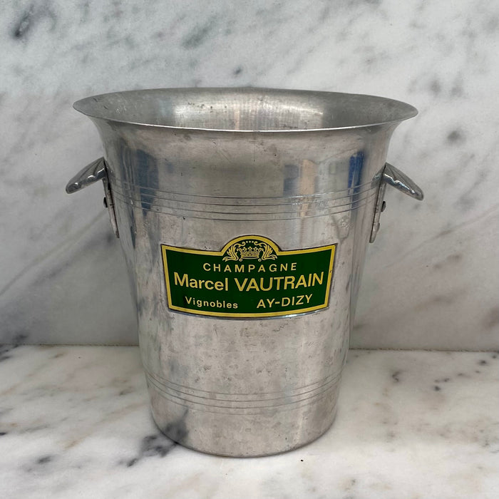 French Vintage Marcel Vautrain Vignobles AY-DIZY Champagne or Ice Bucket or Cooler