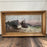 19th Century Coastal Seascape Pastel Painting with Rocky Coast by Listed Artist Clarence E. Braley (1854-1927)