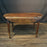 Early Primitive French Country 18th Century Oval Drop Leaf Side Table or Small Dining Table