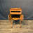 French Louis XV Side Table, Accent Table or Nightstand with Faux Book Cabinet and Gallery Top