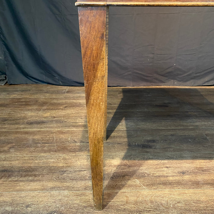 Elegant French Louis XVI Neoclassical Marble Top Console Table