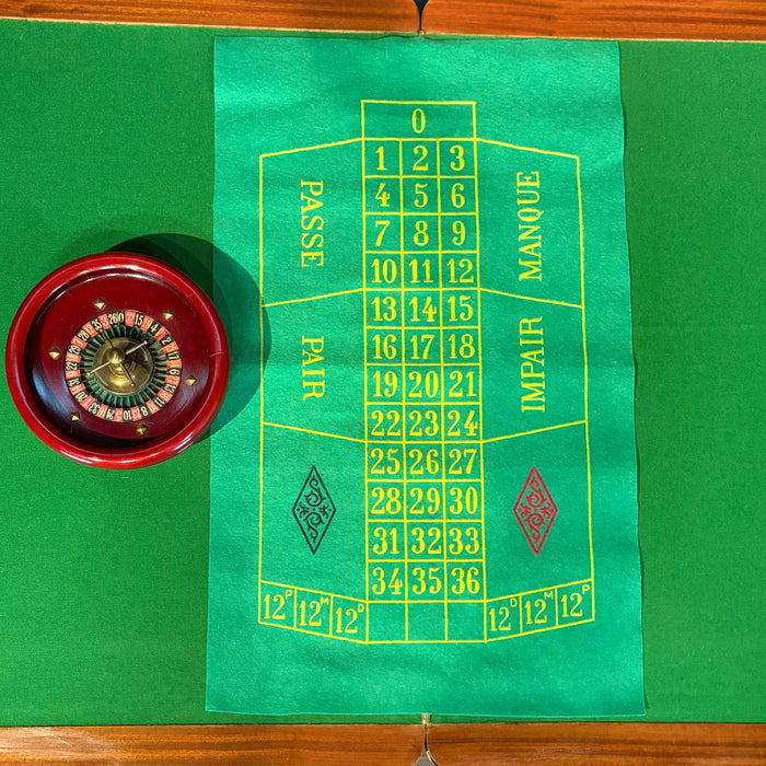 French Marquetry Belle Epoque Game Table, Accent Table, or Occasional Table and with Original Game Pieces