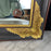 Large French Empire Ebony Black and Gold Carved Giltwood and Gilt Gesso Mirror