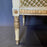 19th Century Fine French Louis XVI Carved Sofa, Loveseat or Canapé with Original Cream and Gold Gilt Paint