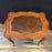 Antique French Louis XV Side Table or Desk with Inlaid Embossed Leather Top