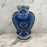 Early Antique Dutch Delft Blue and White Floral Vase, Netherlands