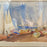 Listed British Artist Bernard Harper Wiles (1883-1966) - Framed Original Watercolor: Sailboat Regatta in England