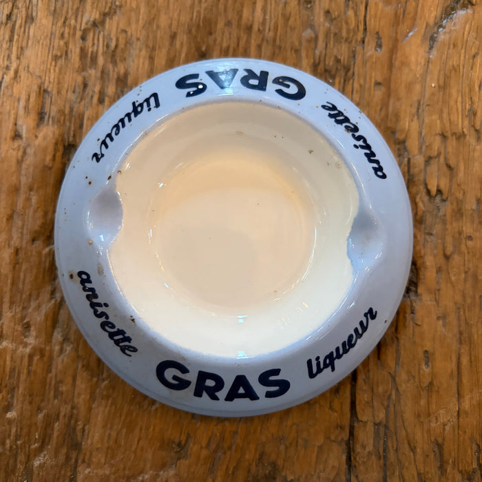 French Advertising Ashtray by Moulin des Loups in Orchies