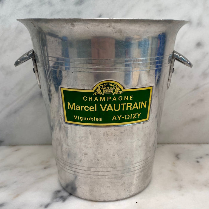 French Vintage Marcel Vautrain Vignobles AY-DIZY Champagne or Ice Bucket or Cooler