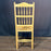 Set of Four Swedish Gustavian Style Country Spindle Back Dining Chairs with Rush Seats