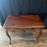 19th Century French Louis XV Carved Walnut Side Table or Desk Hoof Feet