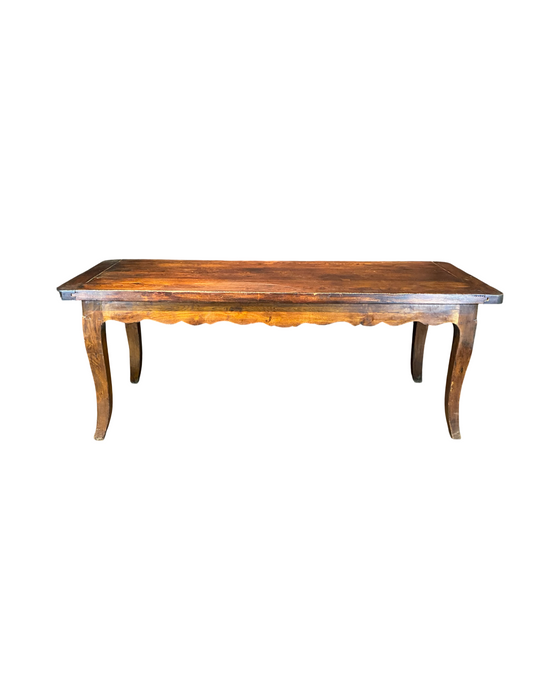 Antique Country French Provincial Farmhouse Dining Table