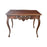 19th Century French Louis XV Carved Walnut Side Table or Desk Hoof Feet