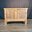 19th Century French Burled Wood Commode, Dresser or Chest of Drawers with Marble Top and Lion Pulls
