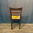 Early 19th Century American Painted Hitchcock-Style Side Chairs with Rush Seats and Gilt Stenciling