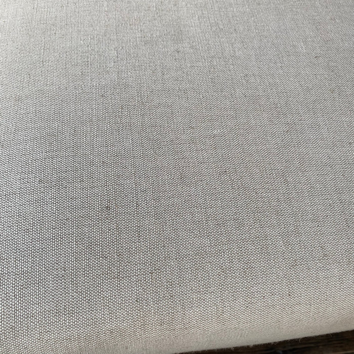 19th Century French Os de Mouton Bench with Original Gilt Accents