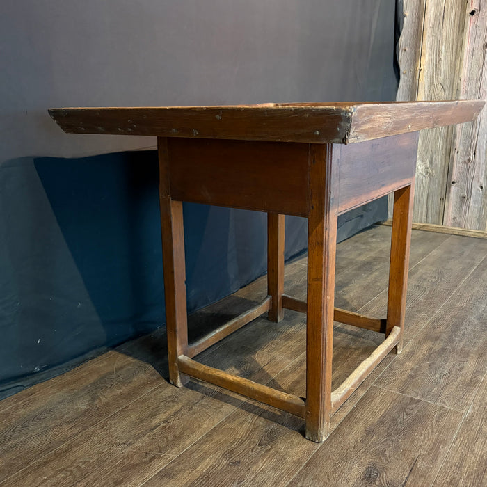 Primitive Antique Sorting Side Table