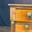 19th Century French Walnut Commode, Dresser or Chest of Drawers with Lion-Head Pulls