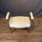 19th Century French Louis XV Carved Walnut Accent Bench, Vanity Seat or Ottoman with New Upholstery