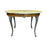 French Marble Top Coffee Table with Ormolu Mounted Apron and Cabriole Legs