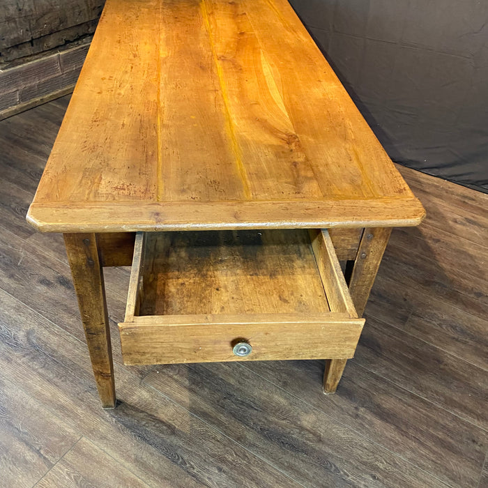 Antique Country French Farmhouse Dining Table from Provence