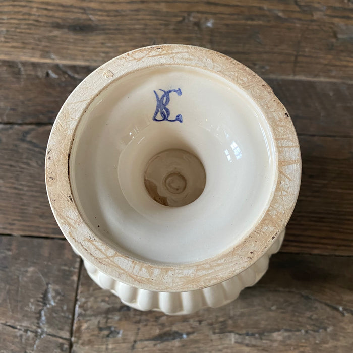 Antique Italian Apothecary Jar Venetian Scilla Porcelain Urn Large