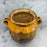 French Confit Pot with Yellow Glaze from the 19th Century #9070