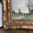 Antique French Painting: Impressionist Landscape from Paris