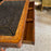 British Regency Style Mahogany Partners Two Sided Desk or Writing Table with Embossed Leather Top