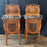 Pair of Antique French Louis XV Marble Top Bedside Cabinets, Nightstands or Side Tables