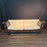 Period French Empire Mahogany and Ebony Gilded Neoclassical Sofa with Carved Gold Swan Figurines