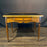 French Elegant Leather Top Game Table, Side Table or Desk