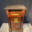 French Empire Side Cabinet, Nightstand or Side Table with Marble Top and Ormolu Mounts