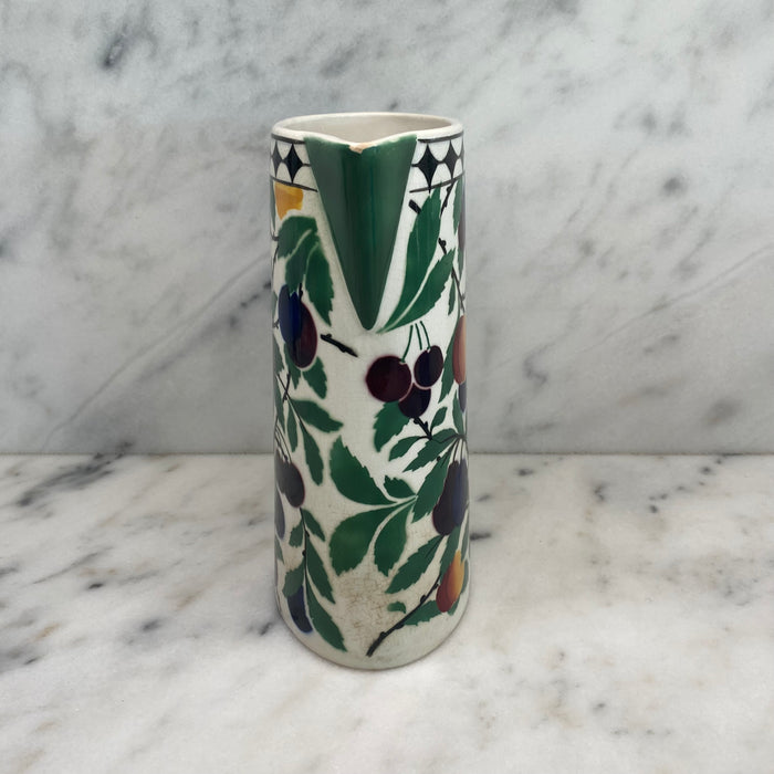 Antique Villeroy & Boch Wallerfangen Saar Basin Fruit Pitcher