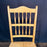 Set of Four Swedish Gustavian Style Country Spindle Back Dining Chairs with Rush Seats