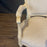 19th Century Pair of French Louis XVI Painted Neoclassical Fauteuil Armchairs