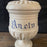 Antique Italian Apothecary Jar Venetian Aneto Porcelain Urn Large