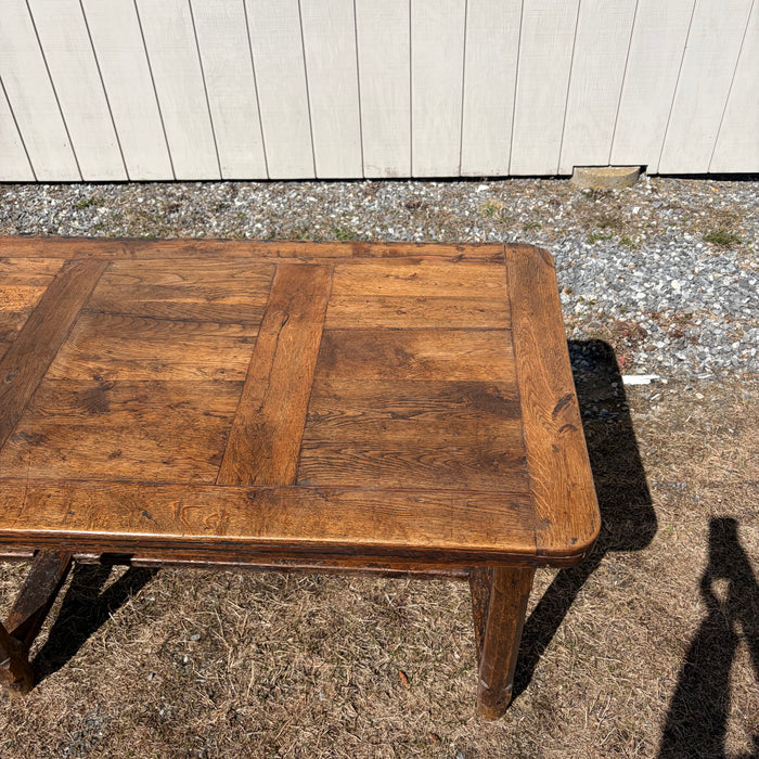 Antique French Farmhouse Large Dining Table from Provence