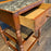 French Louis Philippe Etagere, Side Table, Accent Table or Nightstand with Inset Marble Top